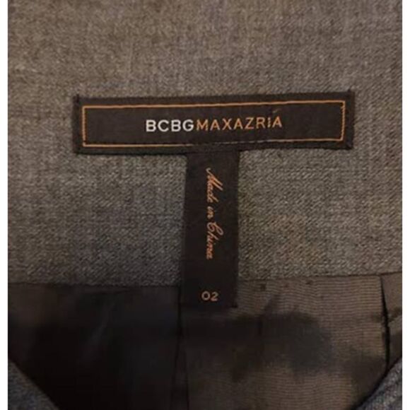 BCBGMaxazria Gray Pencil Skirt with Pockets Size 2 - Picture 4 of 5